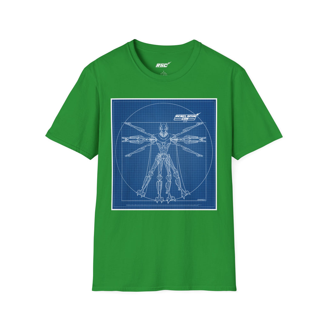 Rebel Scum Con 2025 - Grievous  T-Shirt - with RSC neck label