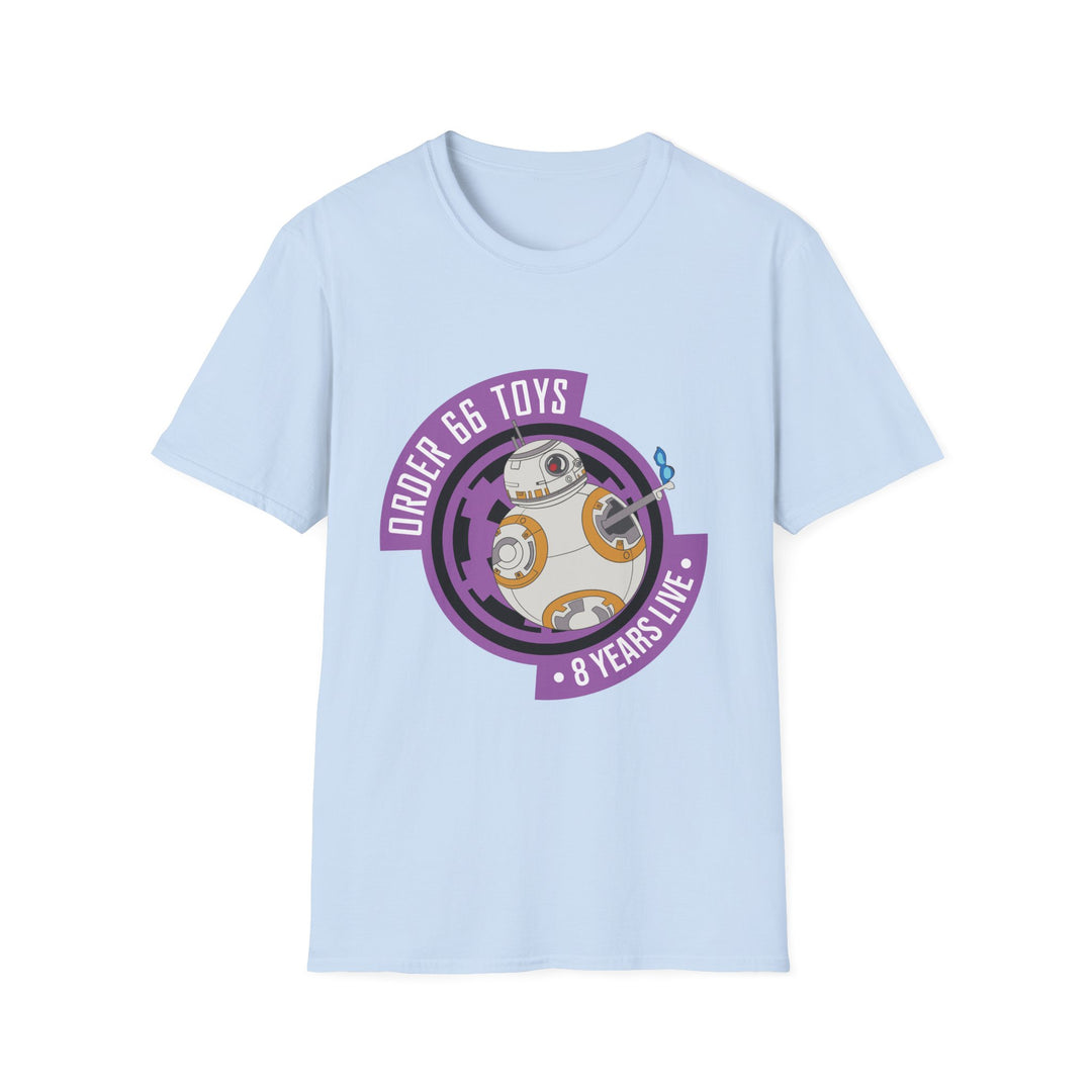 Order 66 Toys Live - 8 Years Live -  T-Shirt