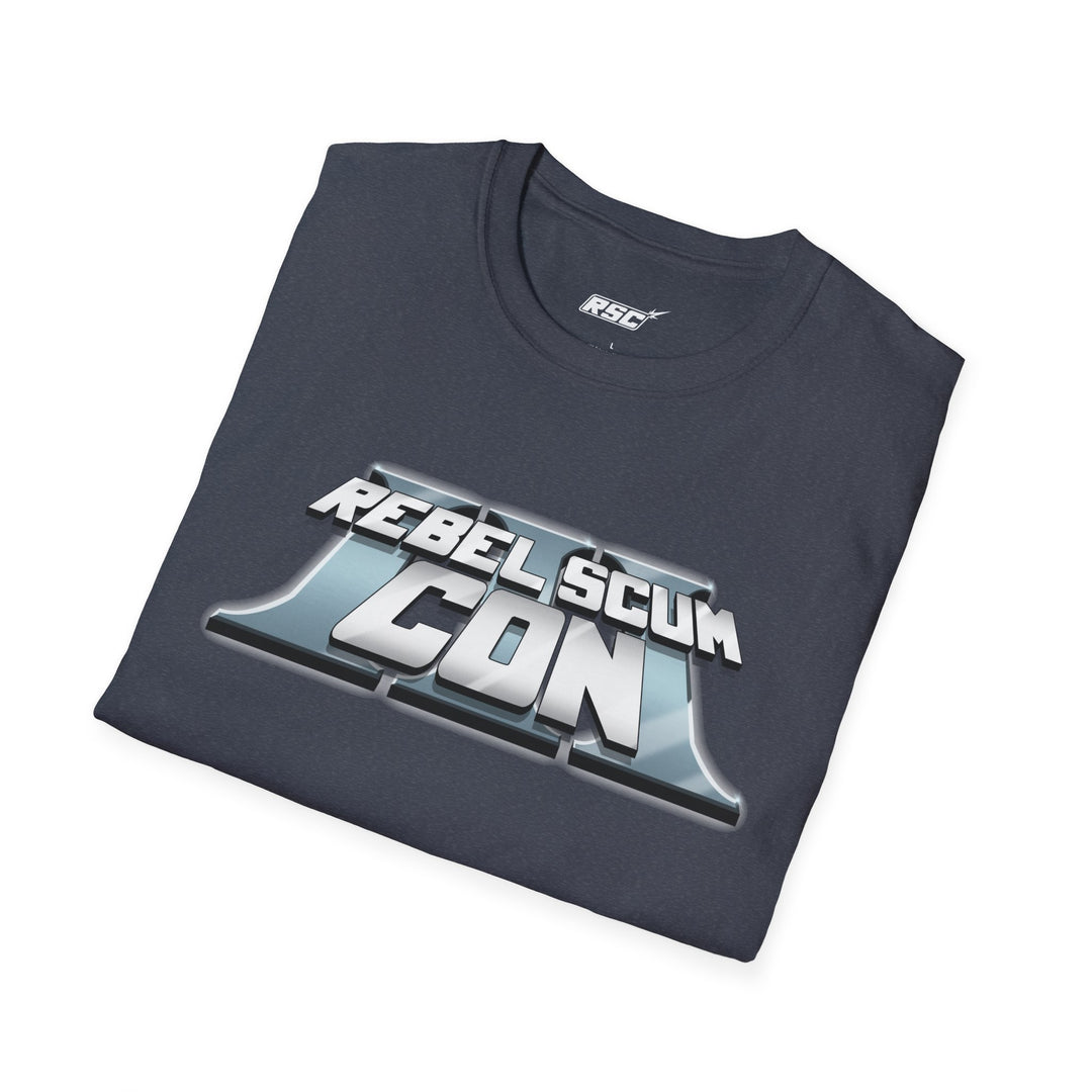 Rebel Scum Con 2026 - RSC3  T-Shirt - with RSC neck label