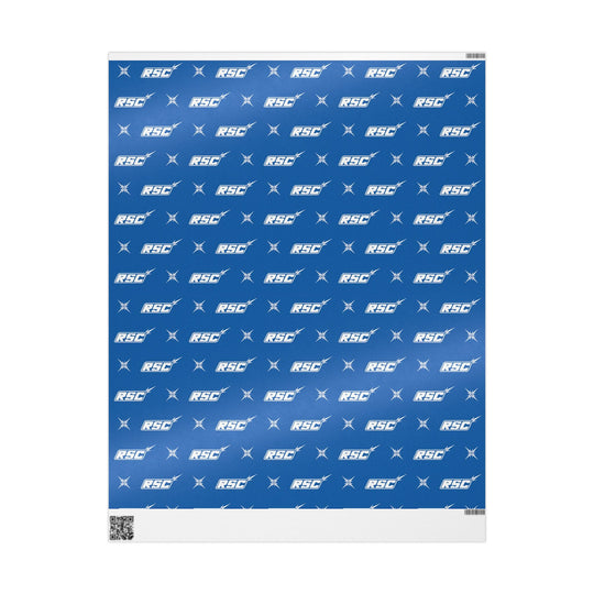 RSC & Super Strike Logo Wrapping Paper — Repeat 'RSC' Pattern Gift Wrap