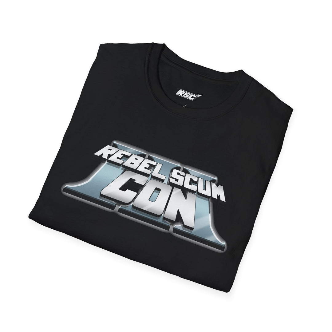 Rebel Scum Con 2026 - RSC3  T-Shirt - with RSC neck label