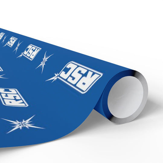 RSC & Super Strike Logo Wrapping Paper — Repeat 'RSC' Pattern Gift Wrap