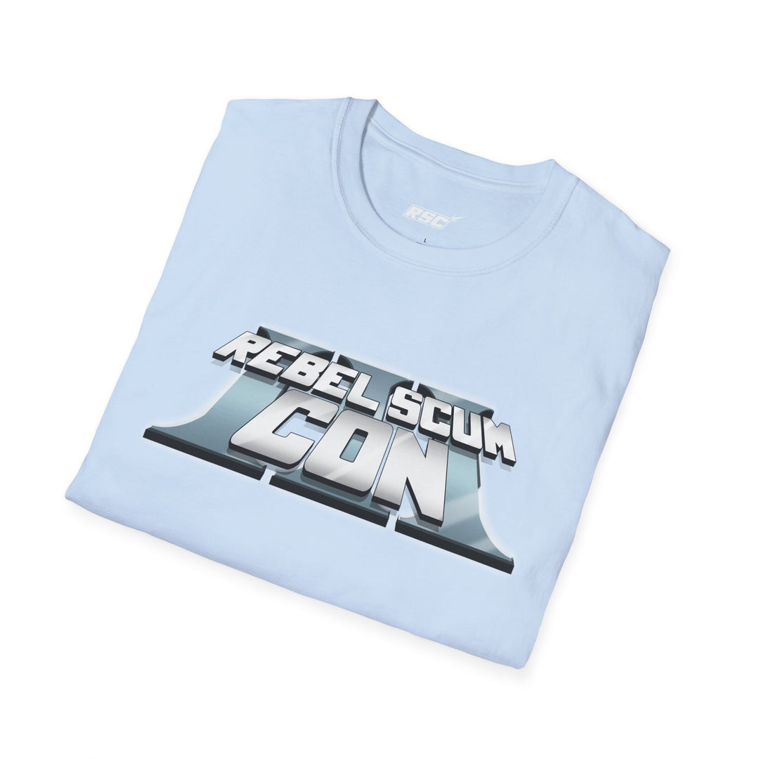 Rebel Scum Con 2026 - RSC3  T-Shirt - with RSC neck label