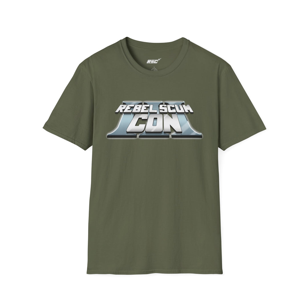 Rebel Scum Con 2026 - RSC3  T-Shirt - with RSC neck label