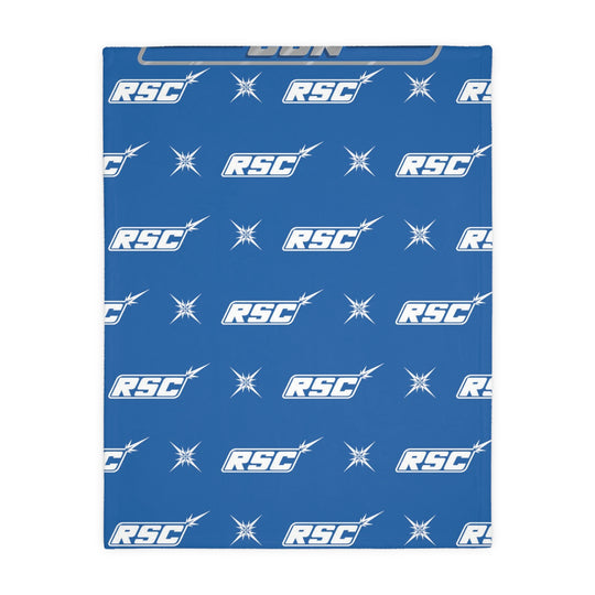 Velveteen Microfiber Blanket (Two-sided print)