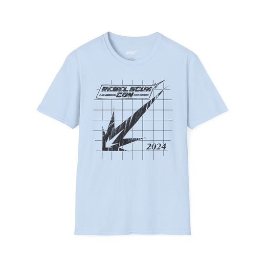 Black RSC STRIKE LOGO Blueprint Sketch T-Shirt