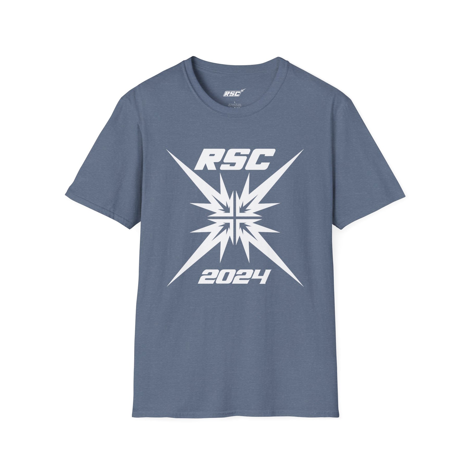 White RSC SUPER STRIKE LOGO T-Shirt – Rebel Scum Con