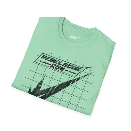 Black RSC STRIKE LOGO Blueprint Sketch T-Shirt