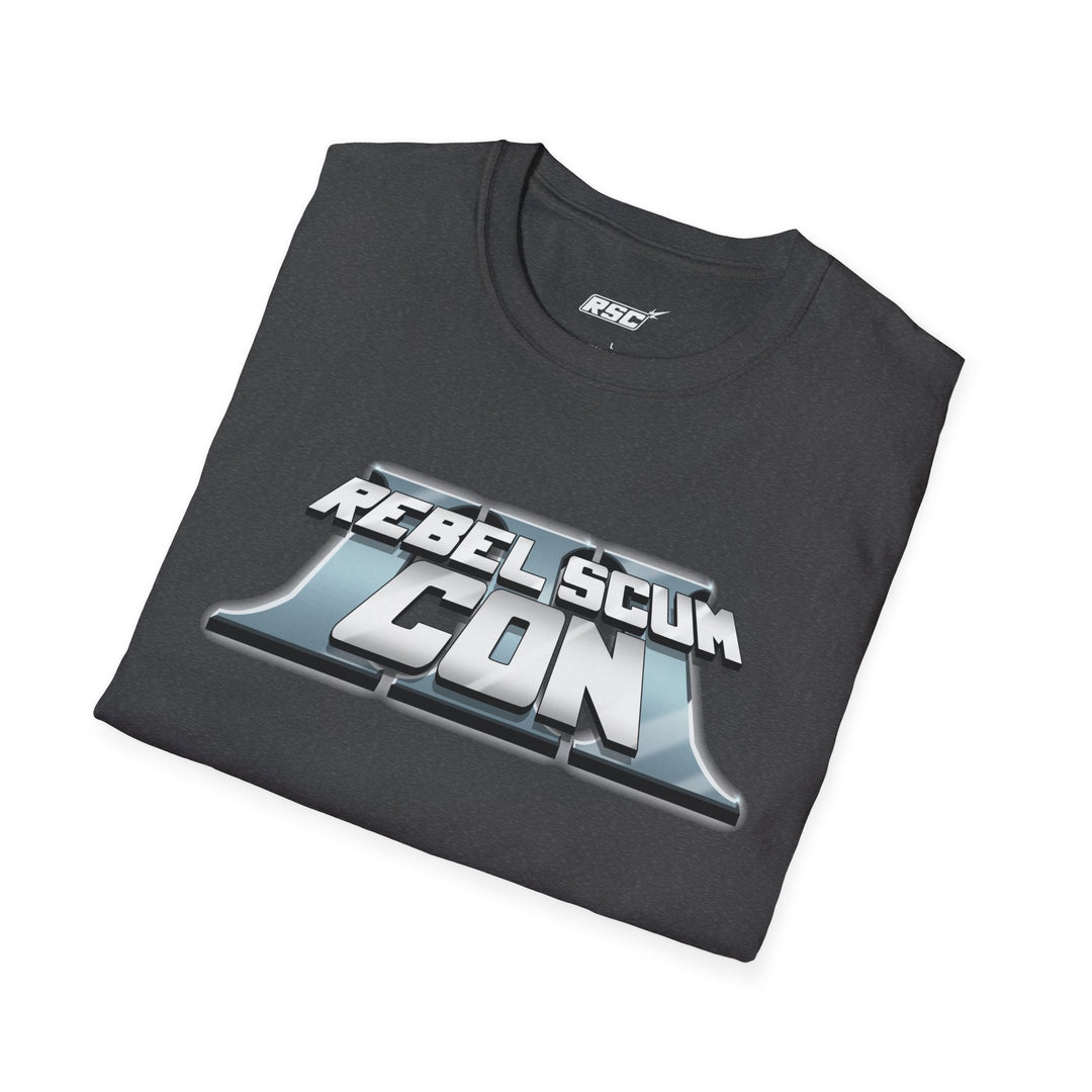 Rebel Scum Con 2026 - RSC3  T-Shirt - with RSC neck label