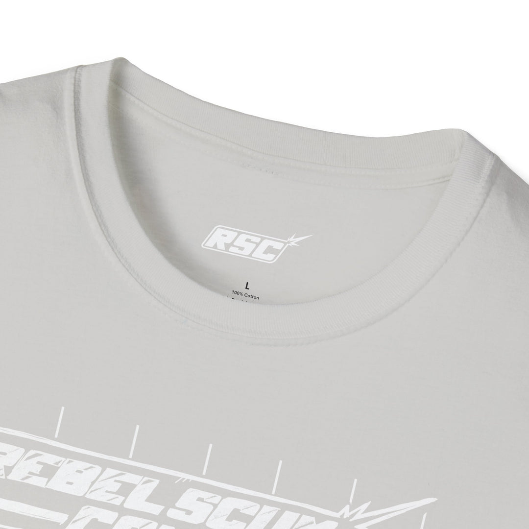 RSC White STRIKE LOGO Blueprint Sketch T-Shirt