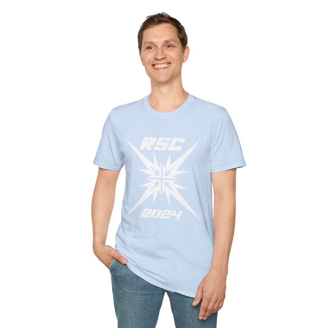 White RSC SUPER STRIKE LOGO T-Shirt