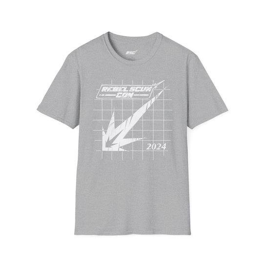 RSC White STRIKE LOGO Blueprint Sketch T-Shirt