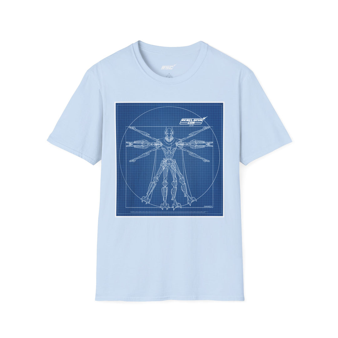 Rebel Scum Con 2025 - Grievous  T-Shirt - with RSC neck label