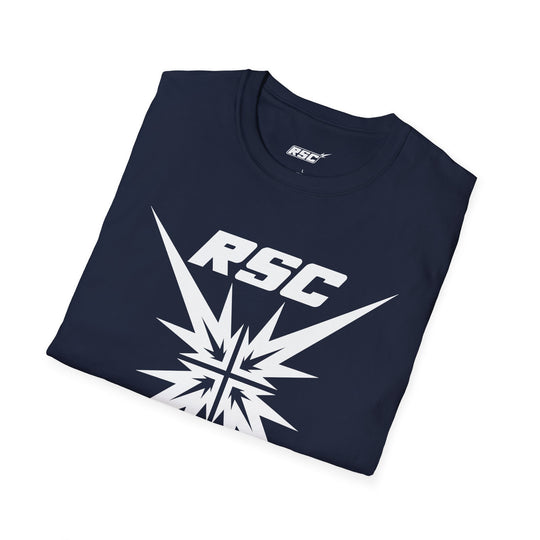 White RSC SUPER STRIKE LOGO T-Shirt