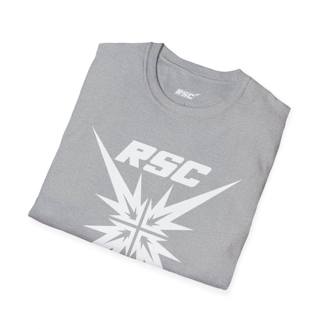 White RSC SUPER STRIKE LOGO T-Shirt