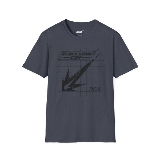 Black RSC STRIKE LOGO Blueprint Sketch T-Shirt