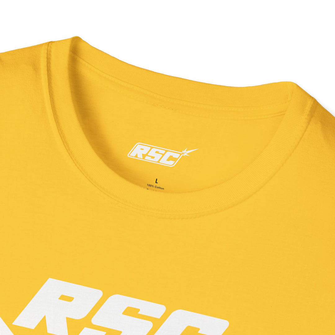 White RSC SUPER STRIKE LOGO T-Shirt