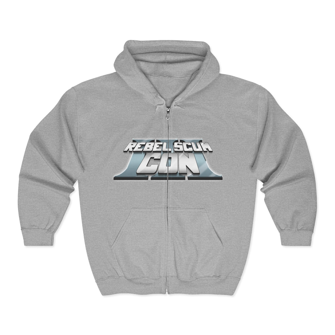 Rebel Scum Con 2026 - RSC III - Unisex Heavy Blend™ Full Zip Hooded Sweatshirt Version 1 - 4 Colors