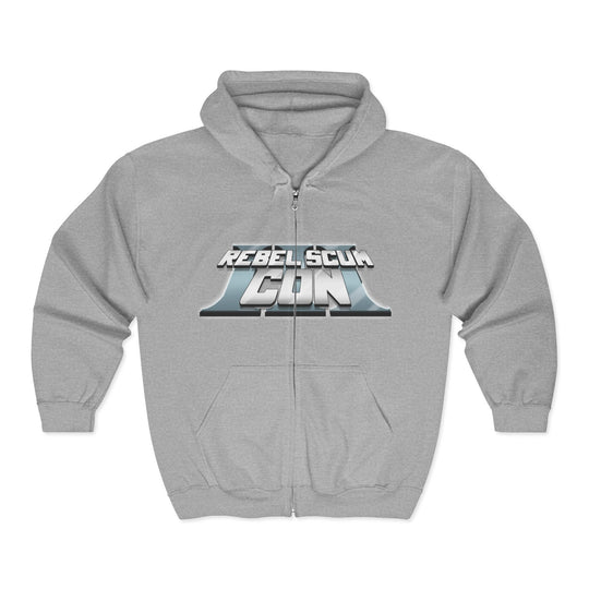 Rebel Scum Con 2026 - RSC III - Unisex Heavy Blend™ Full Zip Hooded Sweatshirt Version 1 - 4 Colors