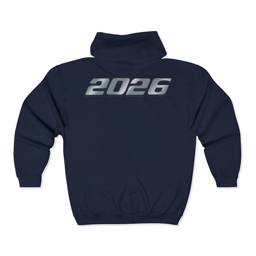 Rebel Scum Con 2026 - RSC III - Unisex Heavy Blend™ Full Zip Hooded Sweatshirt Version 1 - 4 Colors