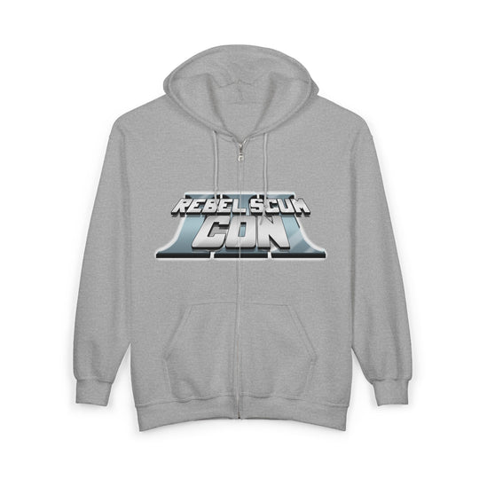 Rebel Scum Con 2026 - RSC III - Unisex Heavy Blend™ Full Zip Hooded Sweatshirt Version 1 - 4 Colors