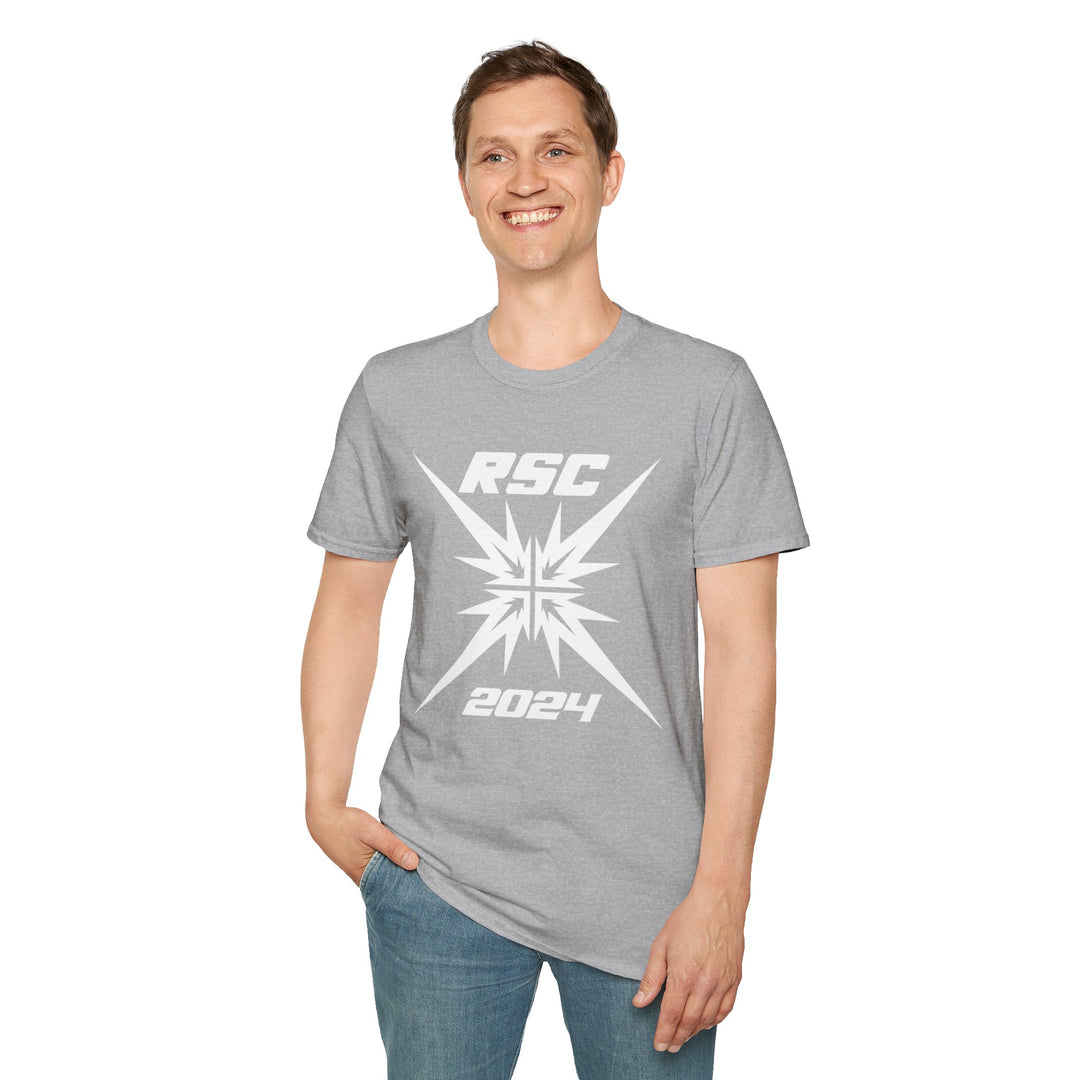 White RSC SUPER STRIKE LOGO T-Shirt