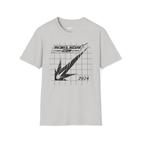 Black RSC STRIKE LOGO Blueprint Sketch T-Shirt