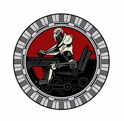 Grievous Wheel Bike  RSC 2025 Exclusive Challenge Coin