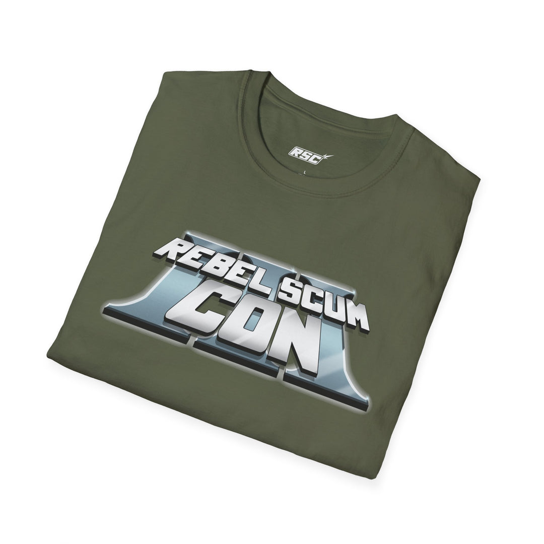 Rebel Scum Con 2026 - RSC3  T-Shirt - with RSC neck label
