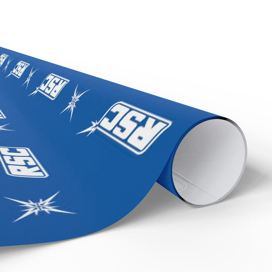 RSC & Super Strike Logo Wrapping Paper — Repeat 'RSC' Pattern Gift Wrap