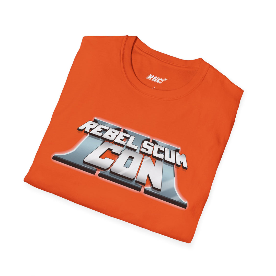 Rebel Scum Con 2026 - RSC3  T-Shirt - with RSC neck label