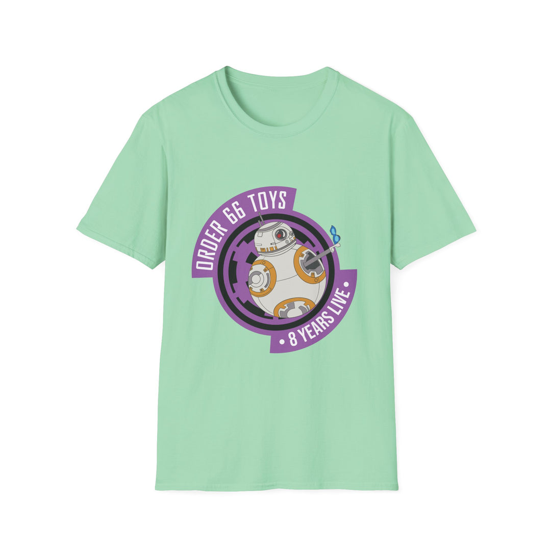 Order 66 Toys Live - 8 Years Live -  T-Shirt