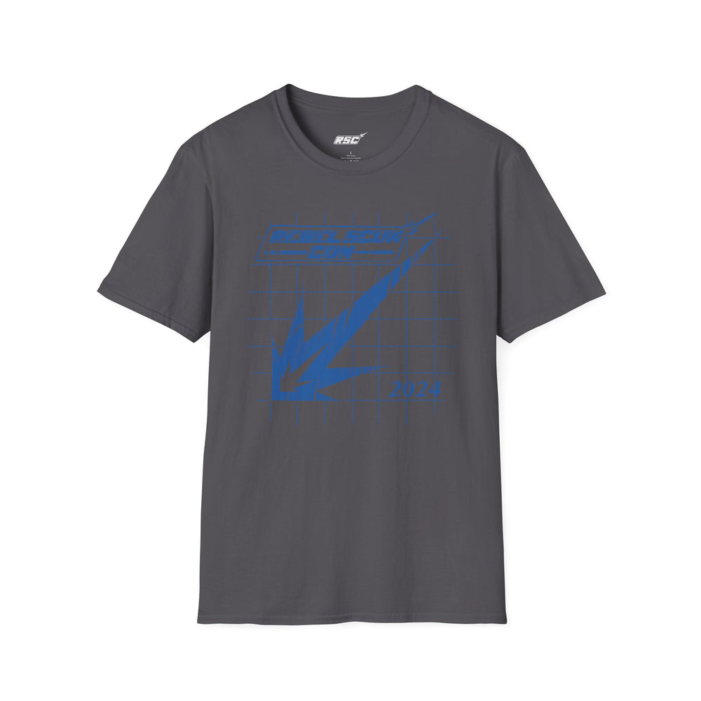 Blue RSC STRIKE LOGO Blueprint Sketch T-Shirt