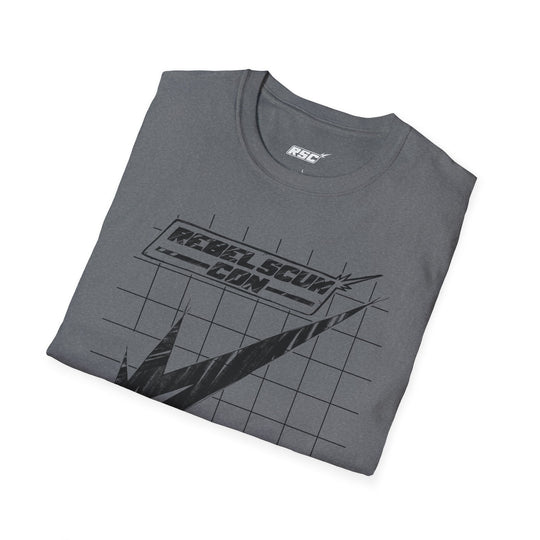 Black RSC STRIKE LOGO Blueprint Sketch T-Shirt