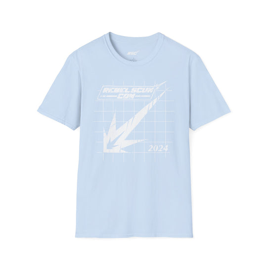 RSC White STRIKE LOGO Blueprint Sketch T-Shirt