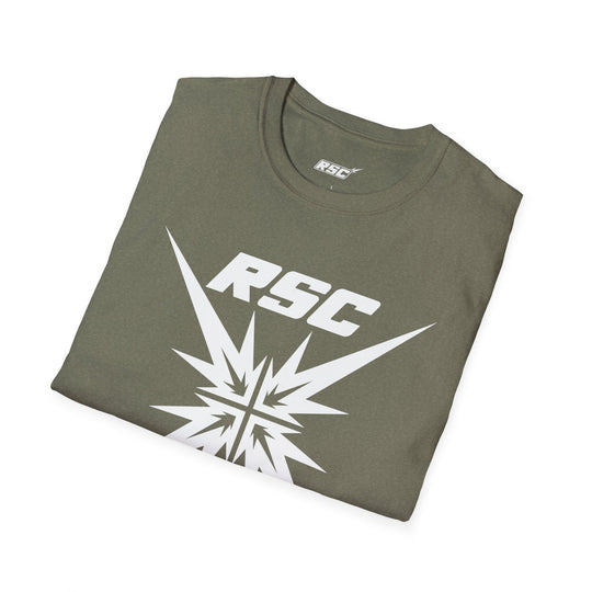 White RSC SUPER STRIKE LOGO T-Shirt