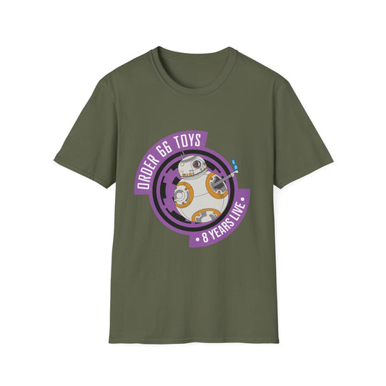 Order 66 Toys Live - 8 Years Live -  T-Shirt