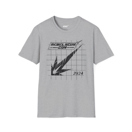 Black RSC STRIKE LOGO Blueprint Sketch T-Shirt