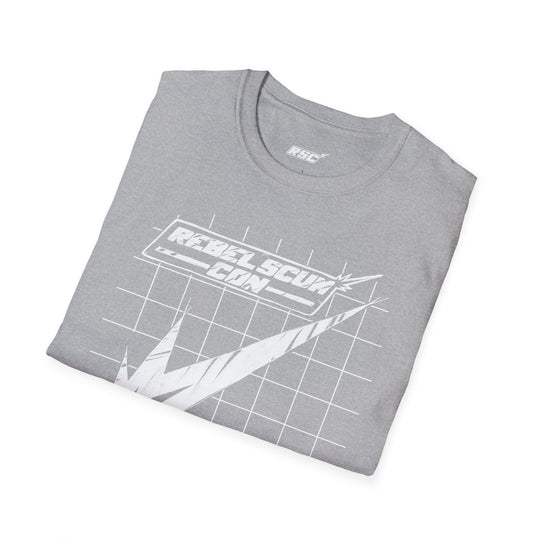 RSC White STRIKE LOGO Blueprint Sketch T-Shirt