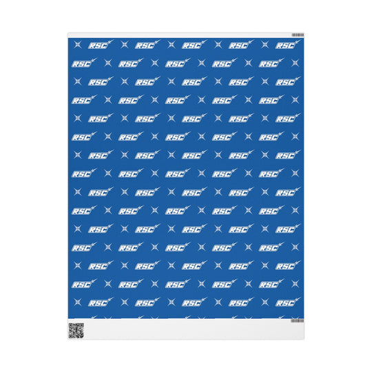RSC & Super Strike Logo Wrapping Paper — Repeat 'RSC' Pattern Gift Wrap