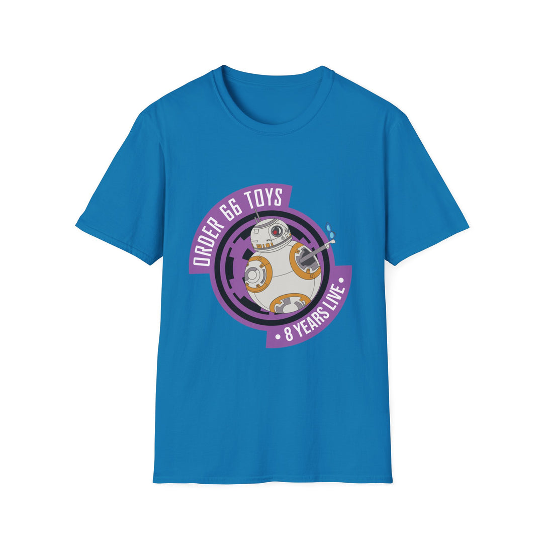 Order 66 Toys Live - 8 Years Live -  T-Shirt