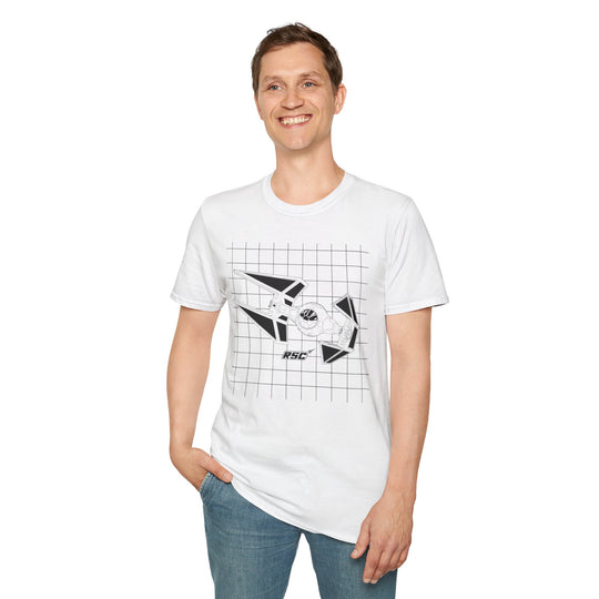 Tie Interceptor Blueprint Sketch T-Shirt