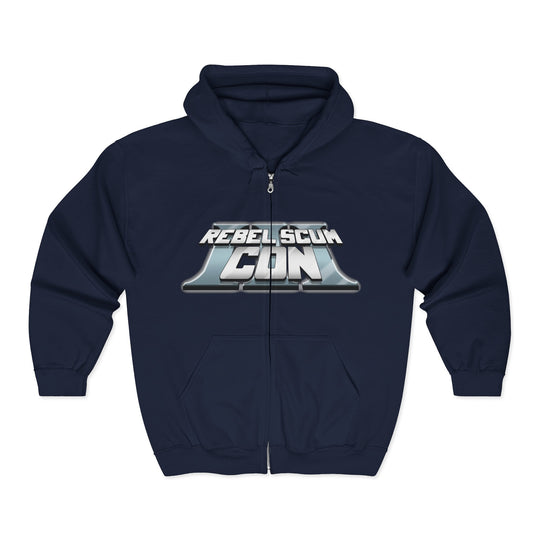 Rebel Scum Con 2026 - RSC III - Unisex Heavy Blend™ Full Zip Hooded Sweatshirt Version 1 - 4 Colors