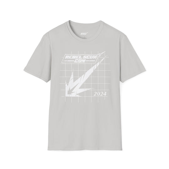 RSC White STRIKE LOGO Blueprint Sketch T-Shirt