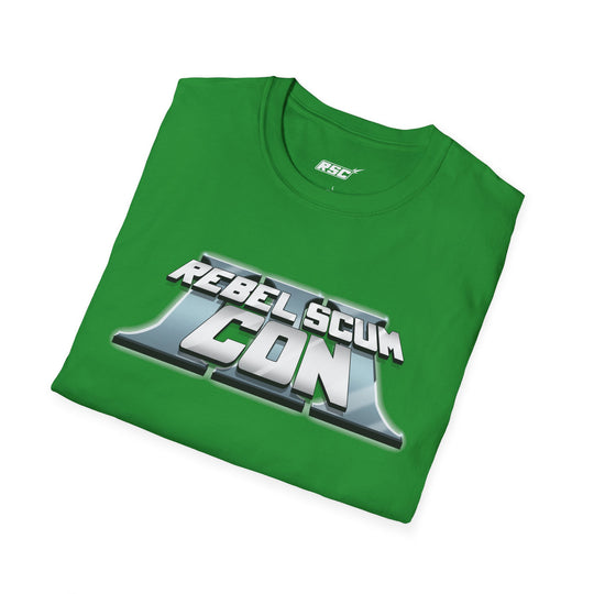 Rebel Scum Con 2026 - RSC3  T-Shirt - with RSC neck label