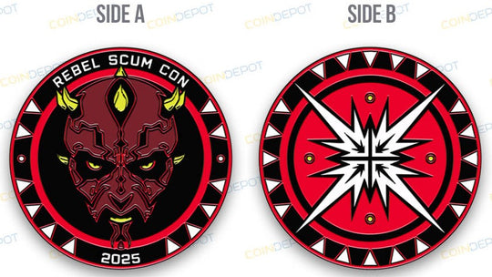 Maul RSC 2025 Exclusive Challenge Coin